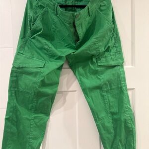 Sanctuary Green Track Pants with Relaxed Fit